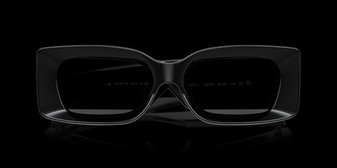 VERSACE 0ve4474u 52 Black W/ Dark Grey Accessories